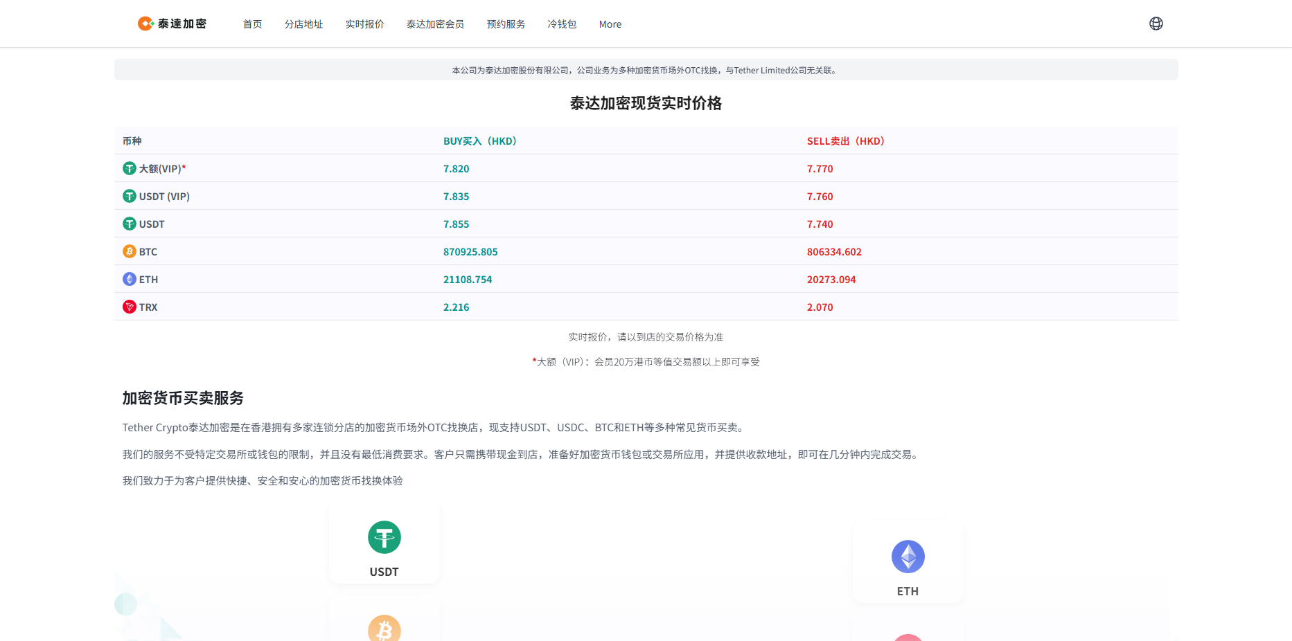 Tether Crypto 泰达加密